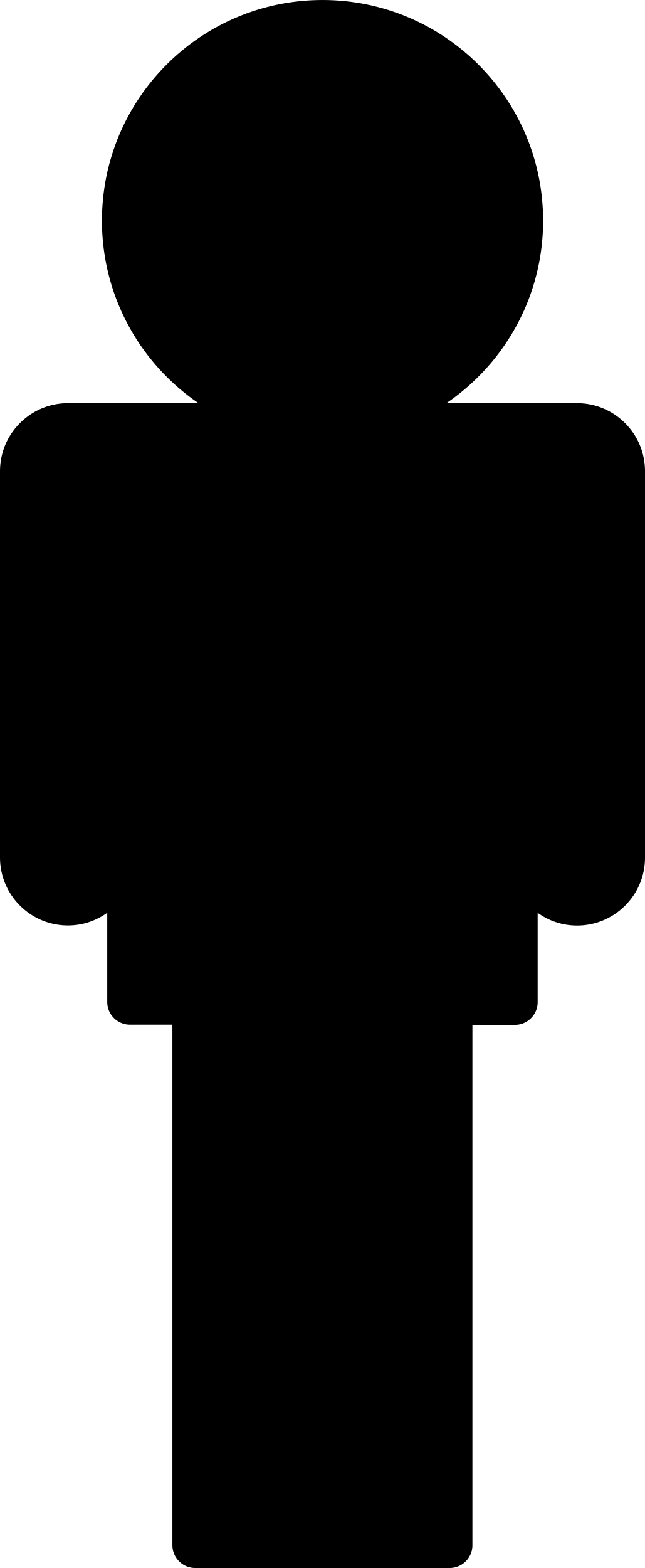 Male Silhouette Symbol Laser Cut Svg File Free Vectors